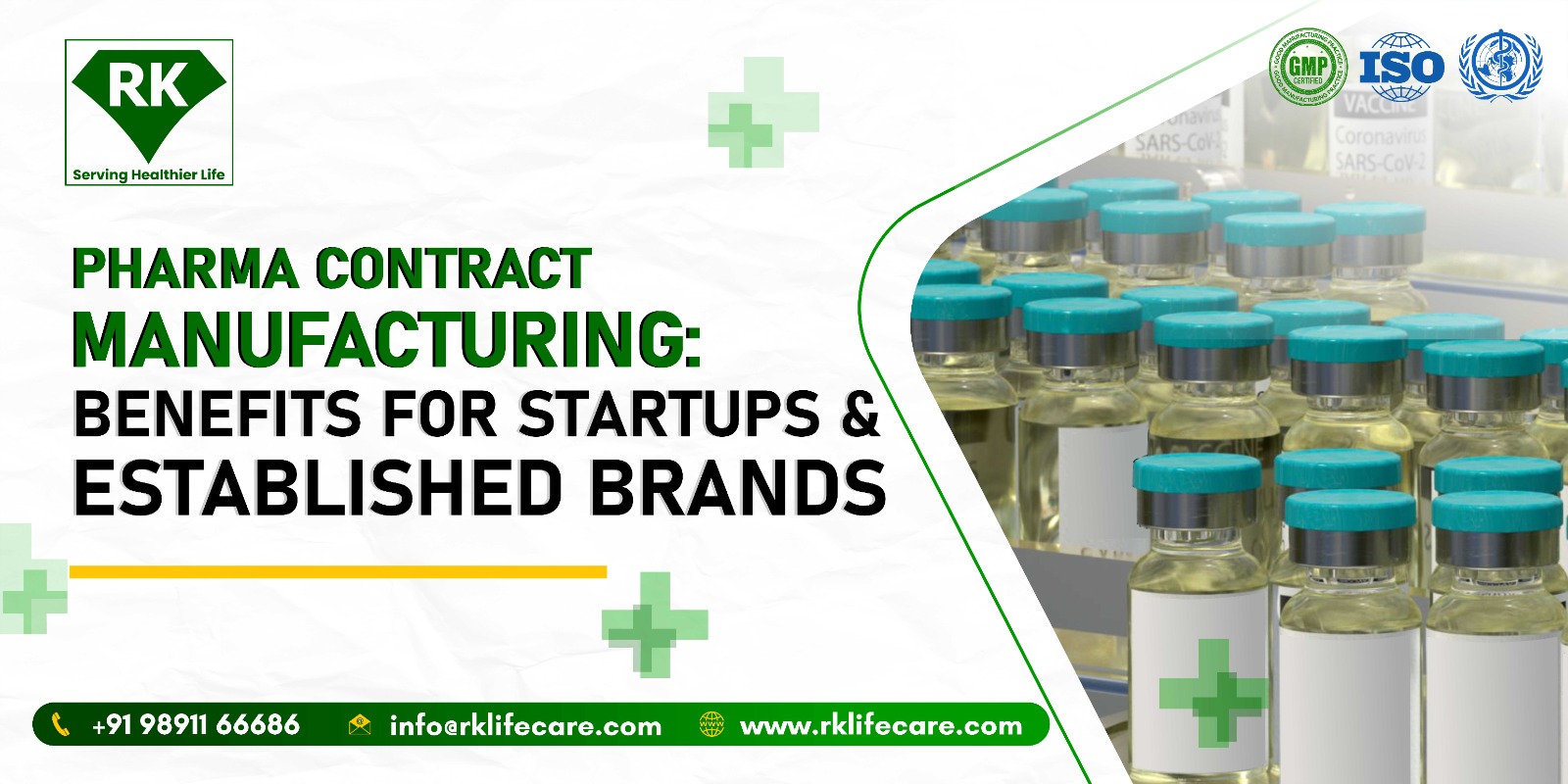Pharma Contract Manufacturing and Benefits for Startups and Established Brands